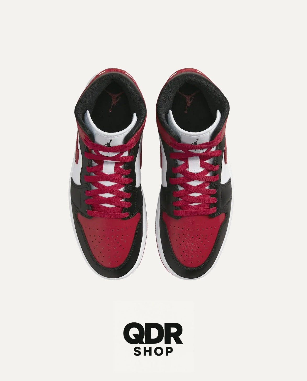 Air Jordan 1 MID Alternate Bred Toe T43