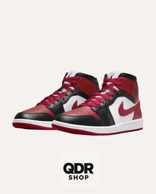 Air Jordan 1 MID Alternate Bred Toe T38